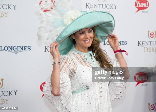 Sandra Taylor attends the 143rd Kentucky Derby at Churchill Downs on May 6, 2017 in Louisville, Kentucky.