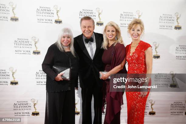 Lorri Scott, Marvin Scott, Rita Cosby and Sarah Wallace attend 60th Anniversary New York Emmy Awards Gala at Marriott Marquis Times Square on May 6,...