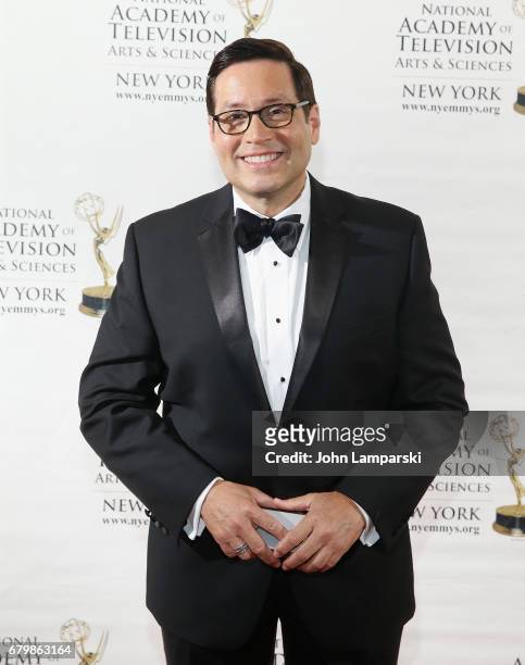 Allan Villafana attends 60th Anniversary New York Emmy Awards Gala at Marriott Marquis Times Square on May 6, 2017 in New York City.