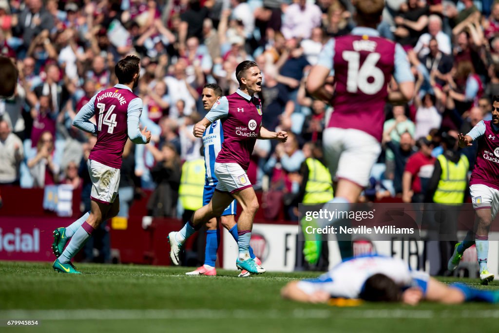 Aston Villa v Brighton & Hove Albion - Sky Bet Championship