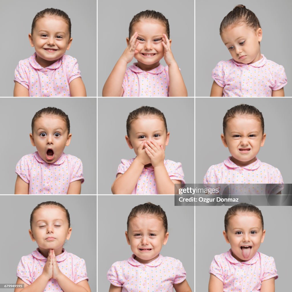 Making Faces Toddler Making Different Face Expressions High-Res Stock Photo - Getty ...