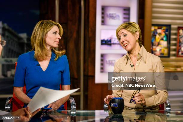 Pictured: Nicolle Wallace, NBC News Political Analyst, and Danielle Pletka, SVP, Foreign and Defense Policy Studies at the American Enterprise...