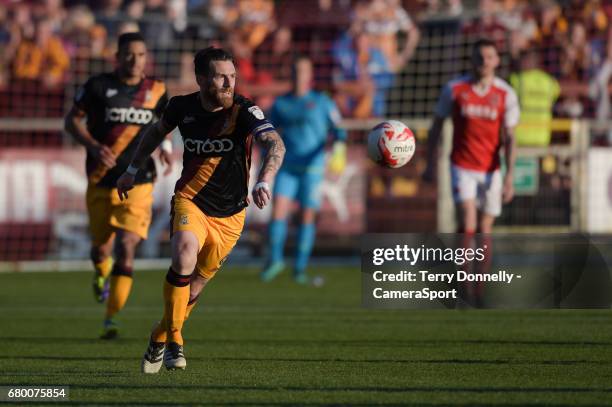 Bradford City's Romain Vincelot during the Sky Bet League One Play-Off Semi-Final Second Leg match between Fleetwood Town and Bradford City at...