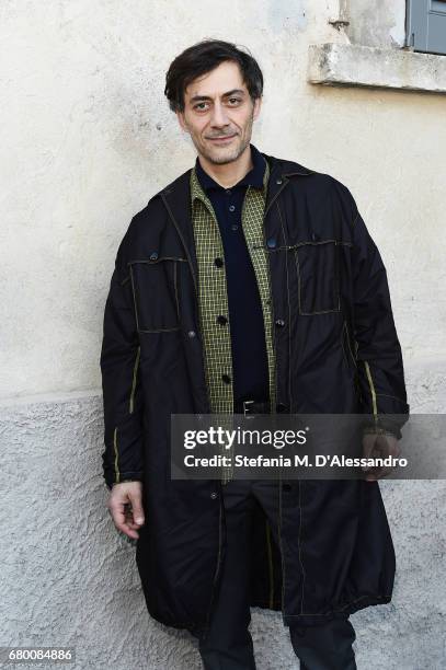 Filippo Timi attends a 'Private view of 'TV 70: Francesco Vezzoli Guarda La Rai' at Fondazione Prada on May 7, 2017 in Milan, Italy.