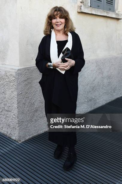 Caterina Caselli attends a 'Private view of 'TV 70: Francesco Vezzoli Guarda La Rai' at Fondazione Prada on May 7, 2017 in Milan, Italy.