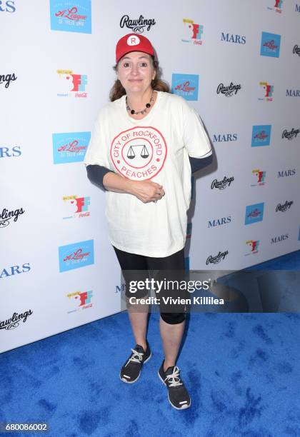 Tracy Reiner attends "A League of Their Own" 25th Anniversary Game at the 3rd Annual Bentonville Film Festival on May 7, 2017 in Bentonville,...