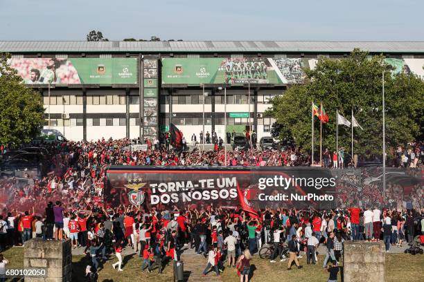 Ambient during the Premier League 2016/17 match between Rio Ave and SL Benfica, at Arcos Stadium in Vila do Conde on May 7, 2017.