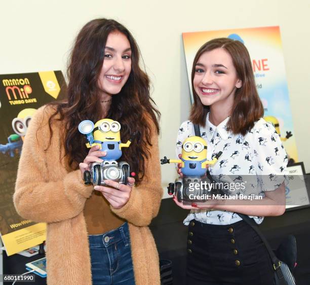 Actors Coco Grayson and Ashley Boettcher attends Celebrities to the Rescue: Hollywood's Day of Community Service on May 6, 2017 in Studio City,...