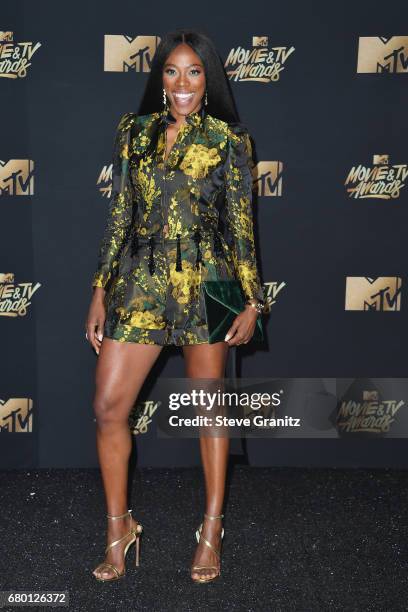 Actor Yvonne Orji attends the 2017 MTV Movie and TV Awards at The Shrine Auditorium on May 7, 2017 in Los Angeles, California.