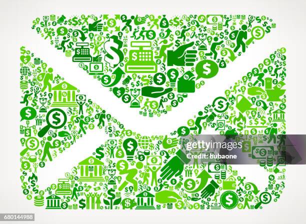 ilustraciones, imágenes clip art, dibujos animados e iconos de stock de letra dinero y finanzas fondo de icono de vector verde - business person handing over a letter