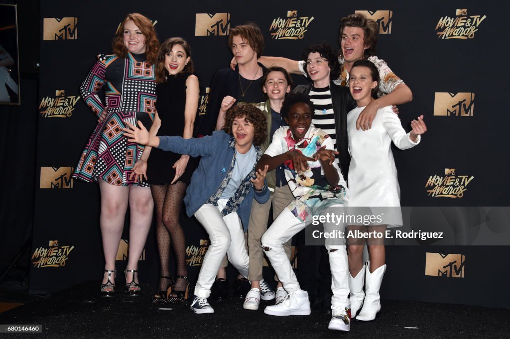 2017 MTV Movie And TV Awards - Press Room