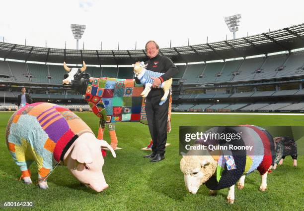 Kevin Sheedy poses during the 2017 Powercor Country Festival Launch at Melbourne Cricket Ground on May 8, 2017 in Melbourne, Australia.