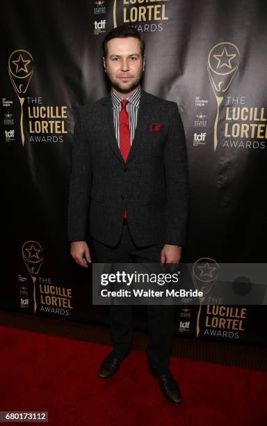 Taran Killam attends 32nd Annual Lucille Lortel Awards at NYU Skirball Center on May 7, 2017 in New York City.