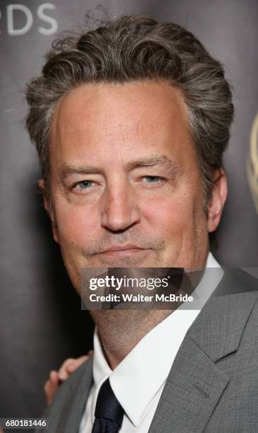 Matthew Perry attend 32nd Annual Lucille Lortel Awards at NYU Skirball Center on May 7, 2017 in New York City.