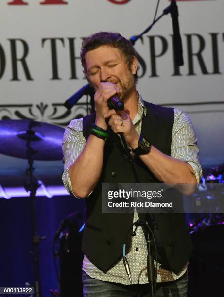Singer/Songwriter Craig Morgan performs during Sam's Place - Music For The Spirit 2017 at Ryman Auditorium on May 7, 2017 in Nashville, Tennessee.