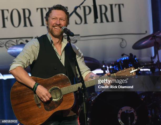 Singer/Songwriter Craig Morgan performs during Sam's Place - Music For The Spirit 2017 at Ryman Auditorium on May 7, 2017 in Nashville, Tennessee.