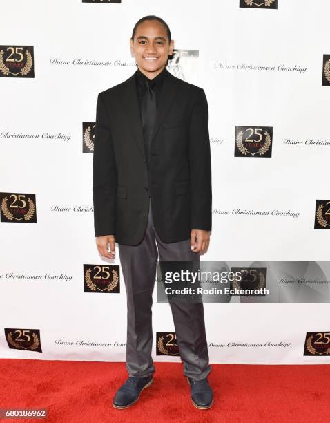Actor Siaki Sii attends the Red Carpet Gala Celebrating Diane Christiansen at Crystal View Lounge on May 7, 2017 in Burbank, California.