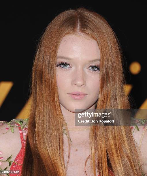 Larsen Thompson arrives at the Panthere De Cartier Party In LA at Milk Studios on May 5, 2017 in Los Angeles, California.