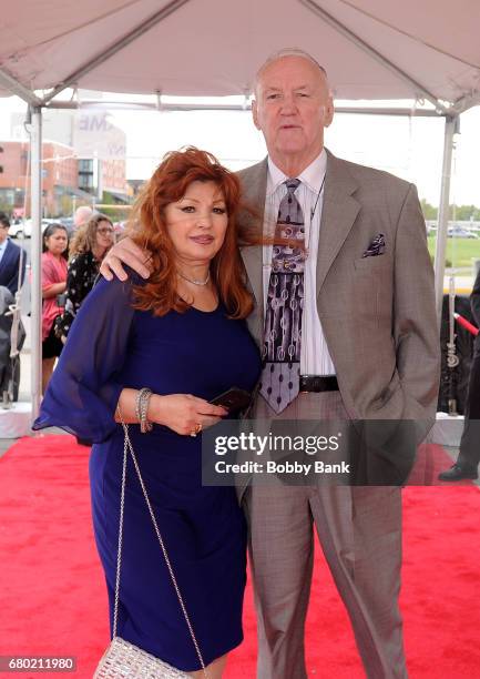 Chuck Wepner and Linda Wepner attend the 2017 New Jersey Hall Of Fame Induction Ceremony at Asbury Park Convention Center on May 7, 2017 in Asbury...