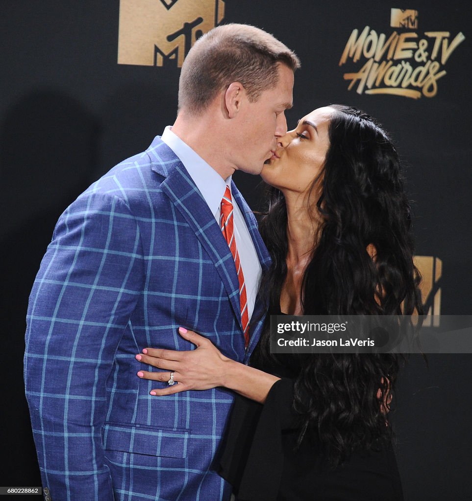 2017 MTV Movie And TV Awards - Press Room