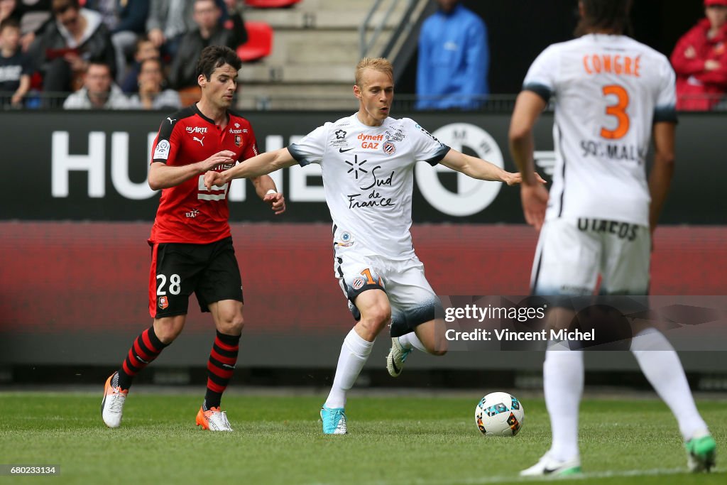 Stade Rennes v Montpellier Herault SC - Ligue 1