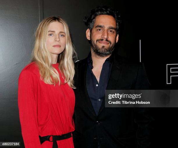 Brit Marling and Zal Batmanglij attend the Netflix FYSEE Kick-Off event at Netflix FYSee Space on May 7, 2017 in Beverly Hills, California.