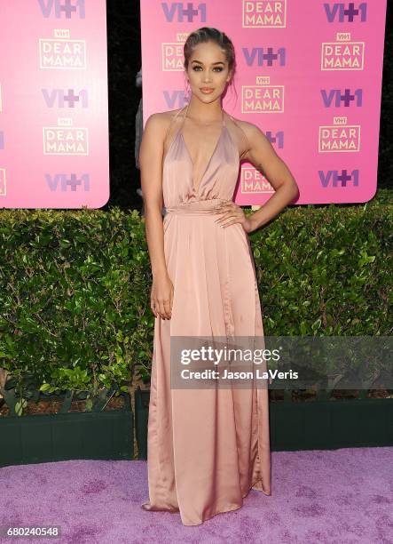Jasmine Sanders attends VH1's 2nd annual "Dear Mama: An Event to Honor Moms" on May 6, 2017 in Pasadena, California.