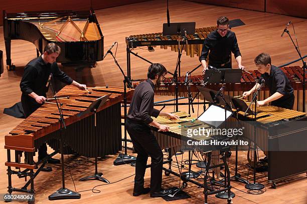 Axiom with the Juilliard Percussion Ensemble celebrates the 80th birthday of the composer Steve Reich at Alice Tully Hall on Saturday night, October...