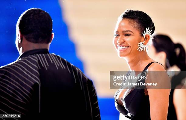 Cassie and Sean "Diddy" Combs attend the 'Rei Kawakubo/Comme des Garcons: Art Of The In-Between' Costume Institute Gala at Metropolitan Museum of Art...