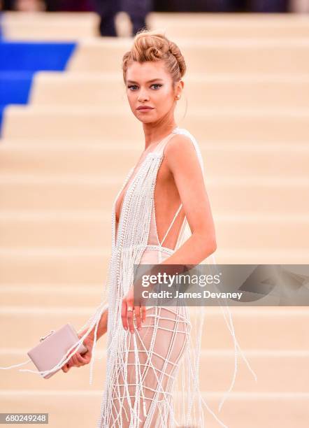 Stella Maxwell attends the 'Rei Kawakubo/Comme des Garcons: Art Of The In-Between' Costume Institute Gala at Metropolitan Museum of Art on May 1,...