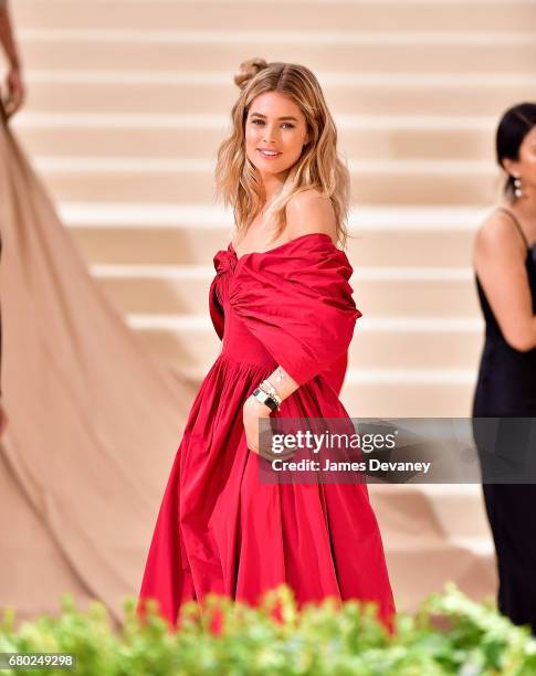 Doutzen Kroes attends the 'Rei Kawakubo/Comme des Garcons: Art Of The In-Between' Costume Institute Gala at Metropolitan Museum of Art on May 1, 2017...