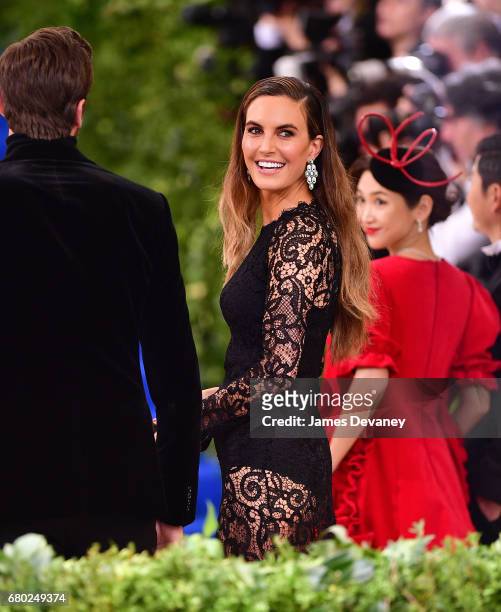 Elizabeth Chambers attends the 'Rei Kawakubo/Comme des Garcons: Art Of The In-Between' Costume Institute Gala at Metropolitan Museum of Art on May 1,...