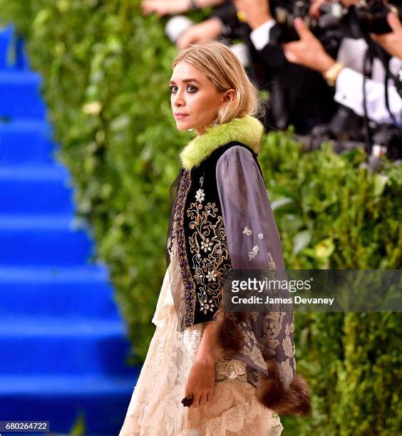 Ashley Olsen attends the 'Rei Kawakubo/Comme des Garcons: Art Of The In-Between' Costume Institute Gala at Metropolitan Museum of Art on May 1, 2017...