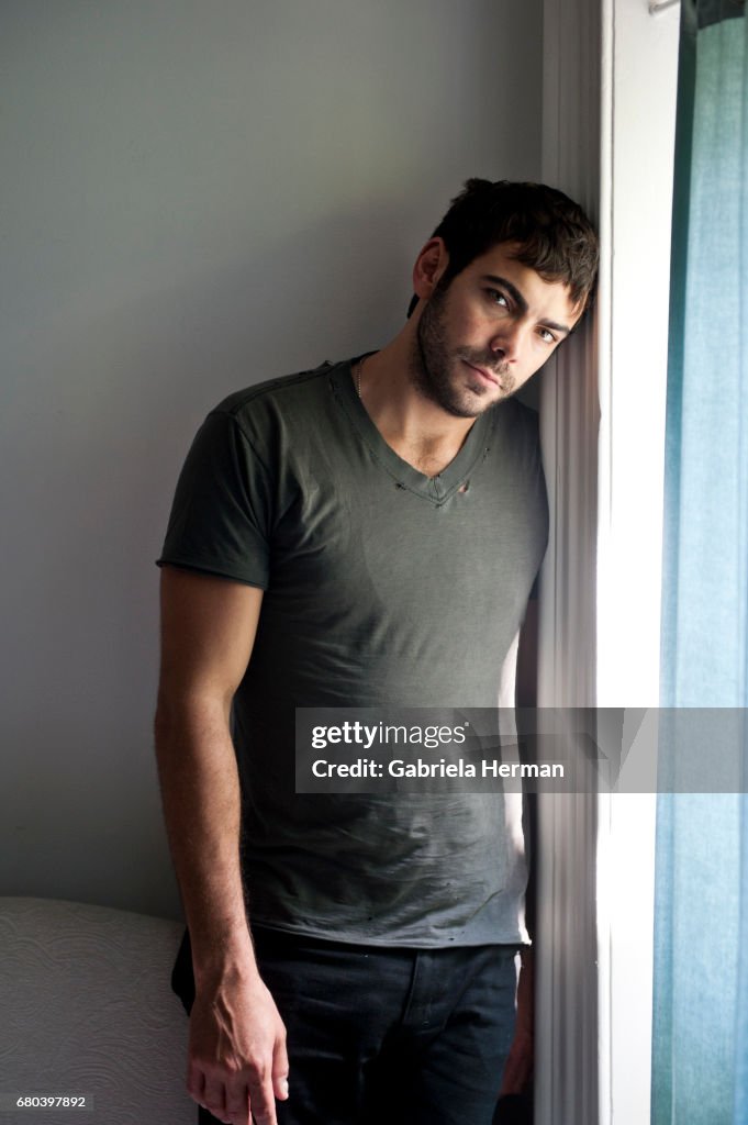 Actor Matthew Risch is photographed at a portrait shoot on May 5 ...