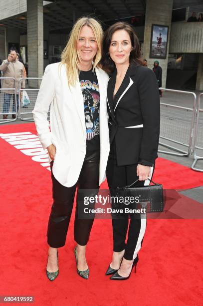 Edith Bowman and Vicky McClure attend the UK Premiere of "Jawbone" at BFI Southbank on May 8, 2017 in London, United Kingdom.