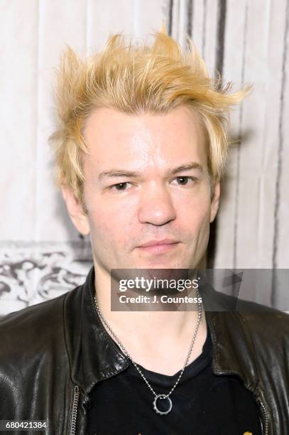 Musician Deryck Whibley of the band Sum 41 attends the Build Series to Discuss The Band's New Tour "We Will Detonate!" at Build Studio on May 8, 2017...