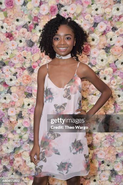 Skai Jackson attends the 2017 Spirit Of Life Award Luncheon & Fashion Show at The Plaza Hotel on May 8, 2017 in New York City.