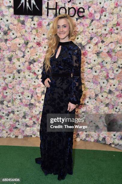 Emma Holzer attends the 2017 Spirit Of Life Award Luncheon & Fashion Show at The Plaza Hotel on May 8, 2017 in New York City.