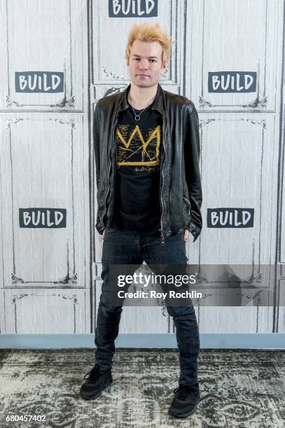 Sum 41 singer Deryck Whibley discusses "We Will Detonate!" tour with The Build Series at Build Studio on May 8, 2017 in New York City.