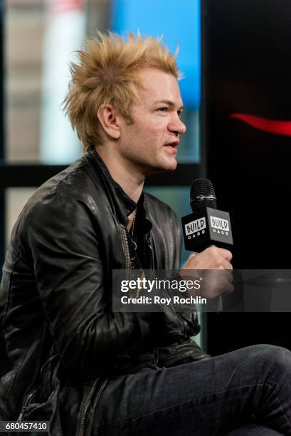 Sum 41 singer Deryck Whibley discusses "We Will Detonate!" tour with The Build Series at Build Studio on May 8, 2017 in New York City.