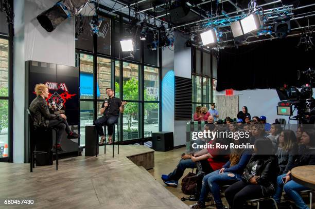 Sum 41 singer Deryck Whibley discusses "We Will Detonate!" tour with The Build Series at Build Studio on May 8, 2017 in New York City.