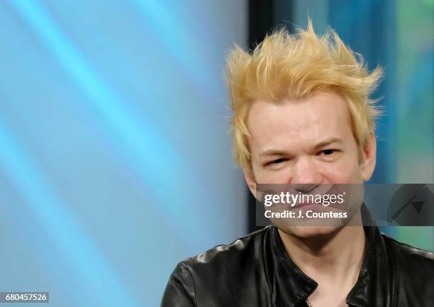 Musician Deryck Whibley of the band Sum 41 attends the Build Series to Discuss The Band's New Tour "We Will Detonate!" at Build Studio on May 8, 2017...