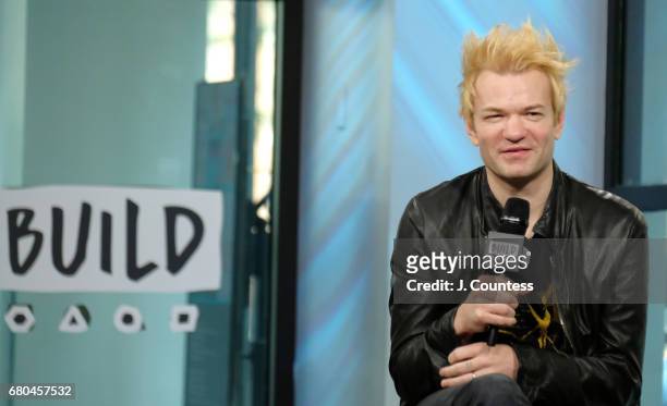 Musician Deryck Whibley of the band Sum 41 attends the Build Series to Discuss The Band's New Tour "We Will Detonate!" at Build Studio on May 8, 2017...