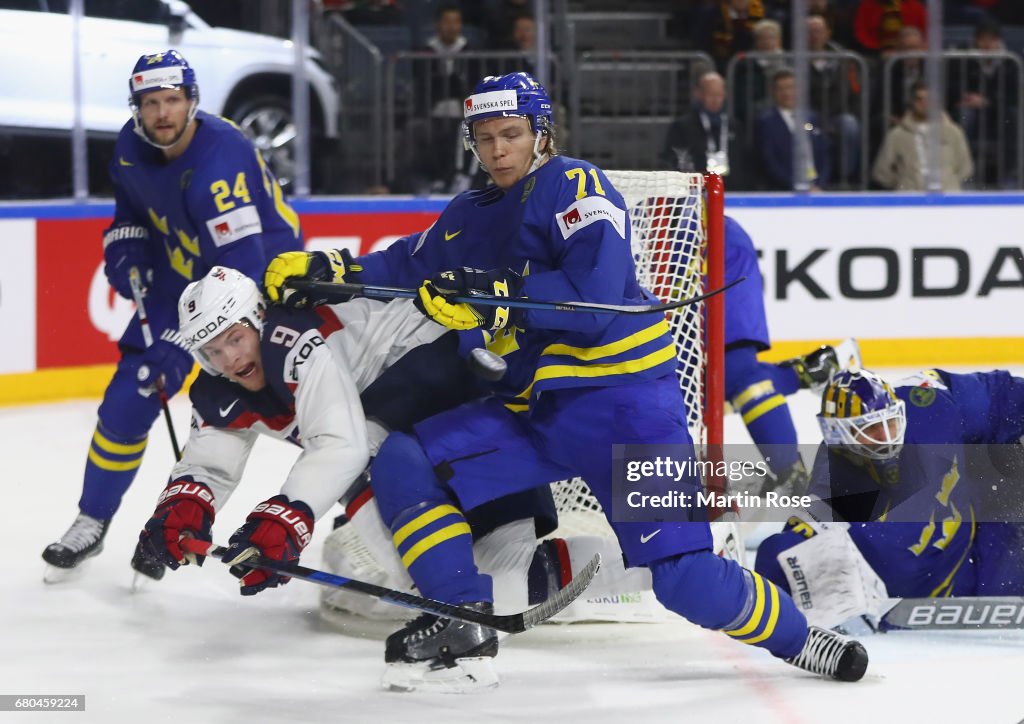 USA v Sweden - 2017 IIHF Ice Hockey World Championship