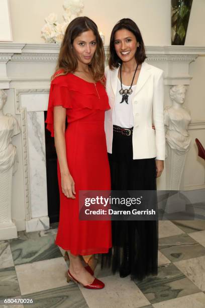 Quentin Jones and Hikari Yokoyama attend the Clos19 Launch Dinner - #Clos19Moments on May 8, 2017 in London, England.