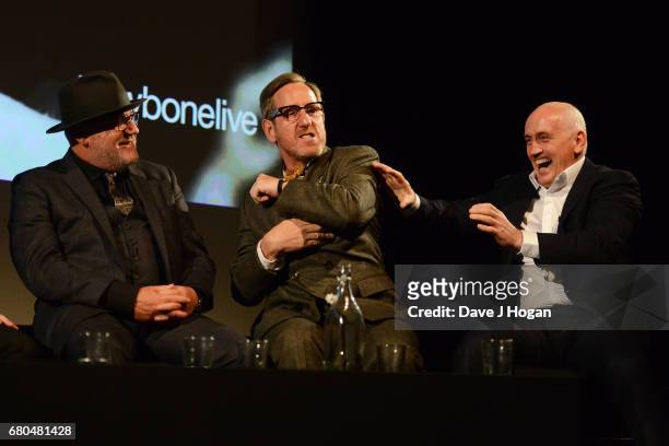 Ray Winstone, Michael Smiley and Barry McGuigan attend the "Jawbone" UK premiere and Q&A at BFI Southbank on May 8, 2017 in London, United Kingdom.
