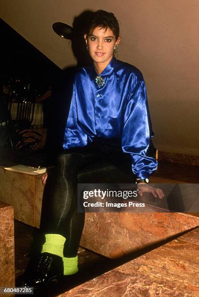 Phoebe Cates circa 1985 in New York City.