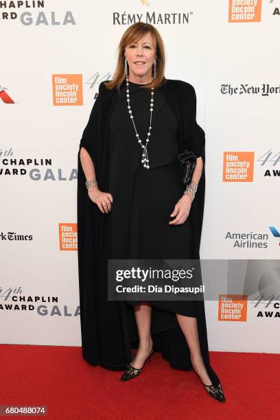 TriBeCa Film Institute co-founder Jane Rosenthal attends the 44th Chaplin Award Gala at David H. Koch Theater at Lincoln Center on May 8, 2017 in New...