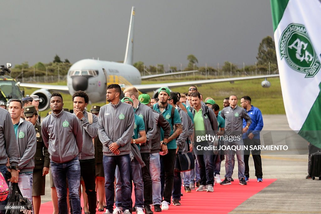 FBL-RECOPA-CHAPECOENSE-ARRIVAL