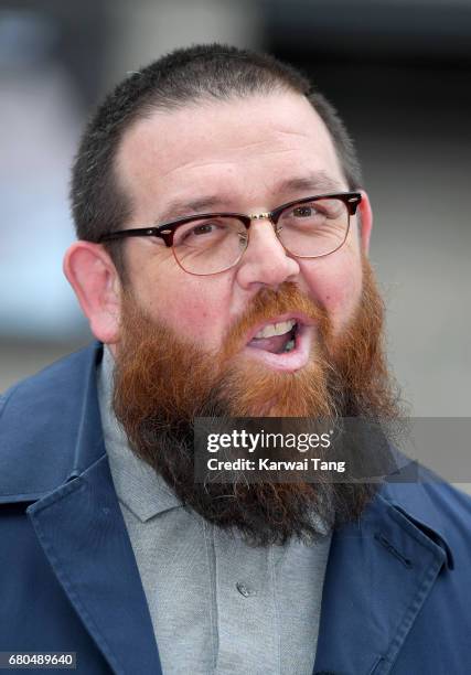 Nick Frost attends the "Jawbone" UK premiere at BFI Southbank on May 8, 2017 in London, United Kingdom.